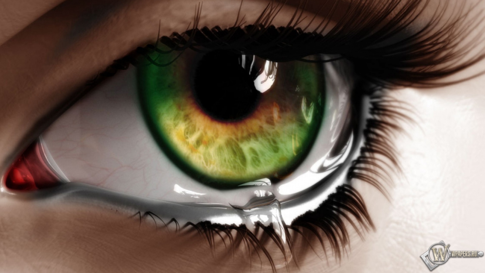 Плачущий глаз 1600x900