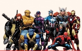 Обои Супергерои: Люди Икс, Супергерои, Марвел, Tor, Spider-Man, Фэнтези