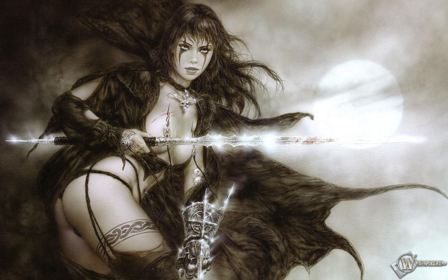 Sword lady 1440x900
