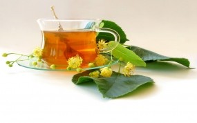 Обои Липовый чай: Листья, Чай, липа, Еда
