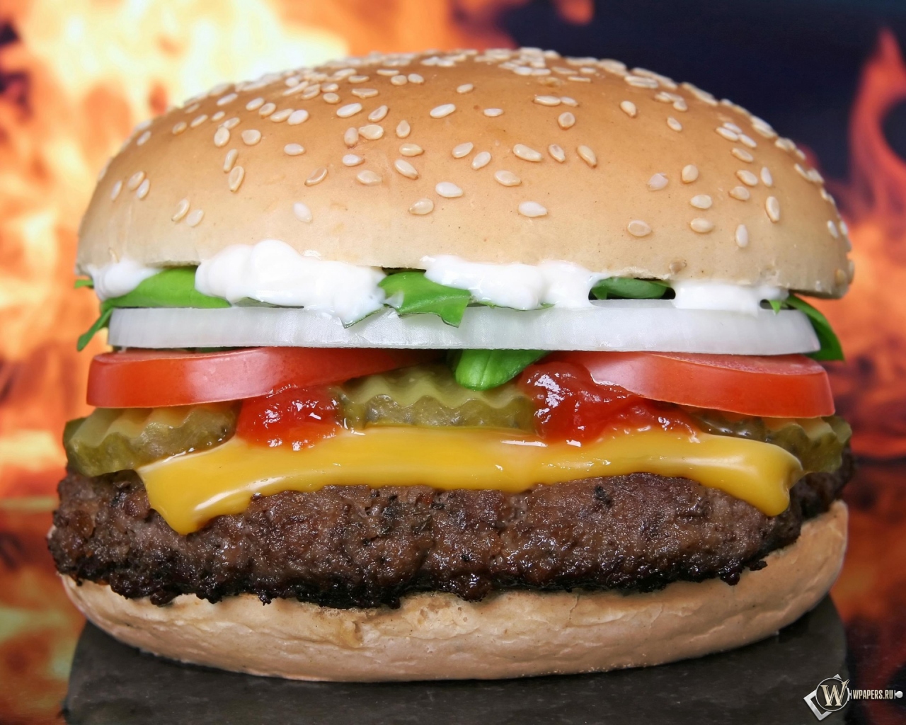 Гамбургер 1280x1024