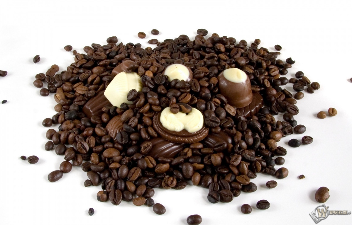Кофе с шоколадом 1200x768