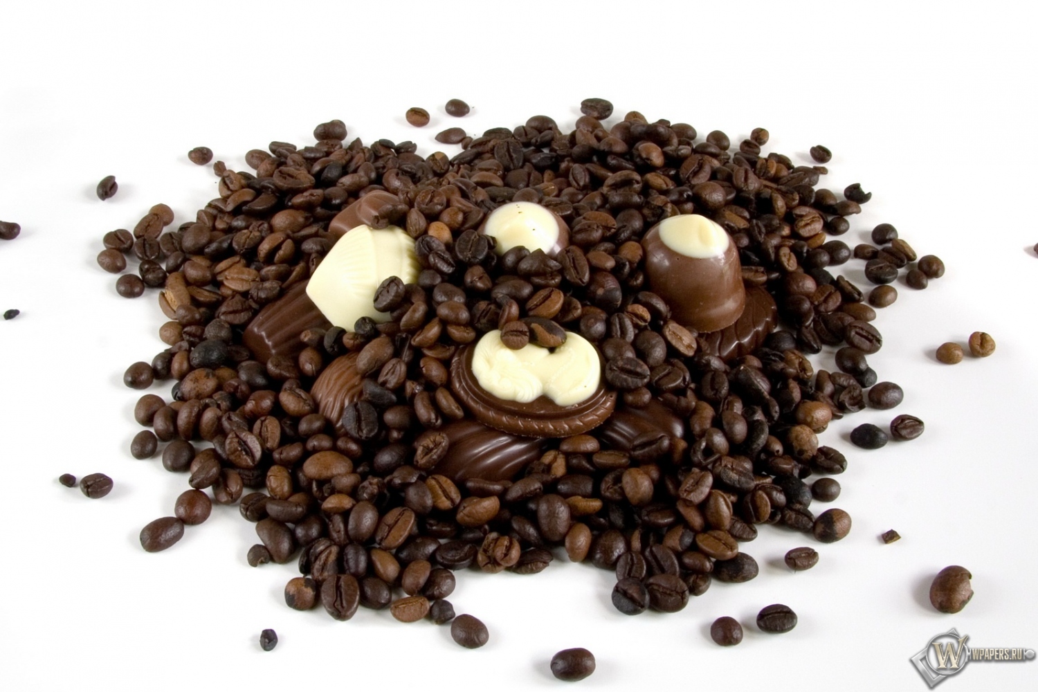 Кофе с шоколадом 1500x1000