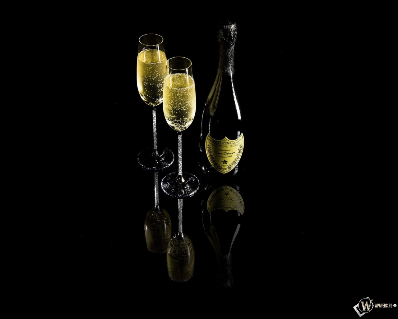 Шампанское Dom Perignon 1280x1024