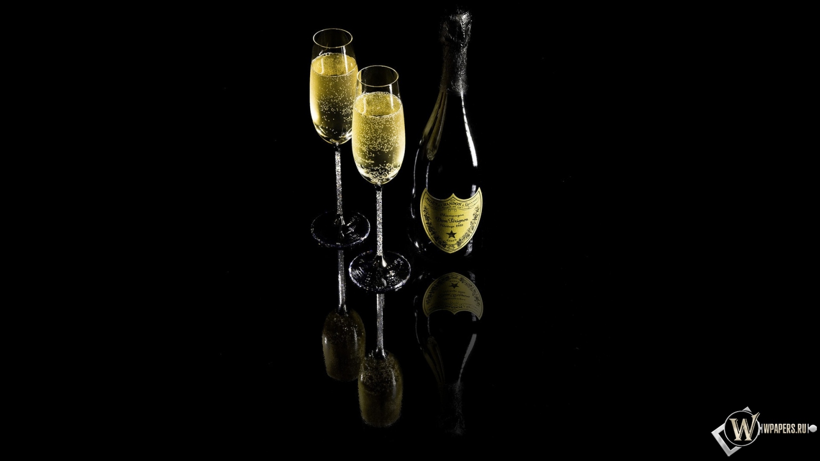 Шампанское Dom Perignon 1600x900