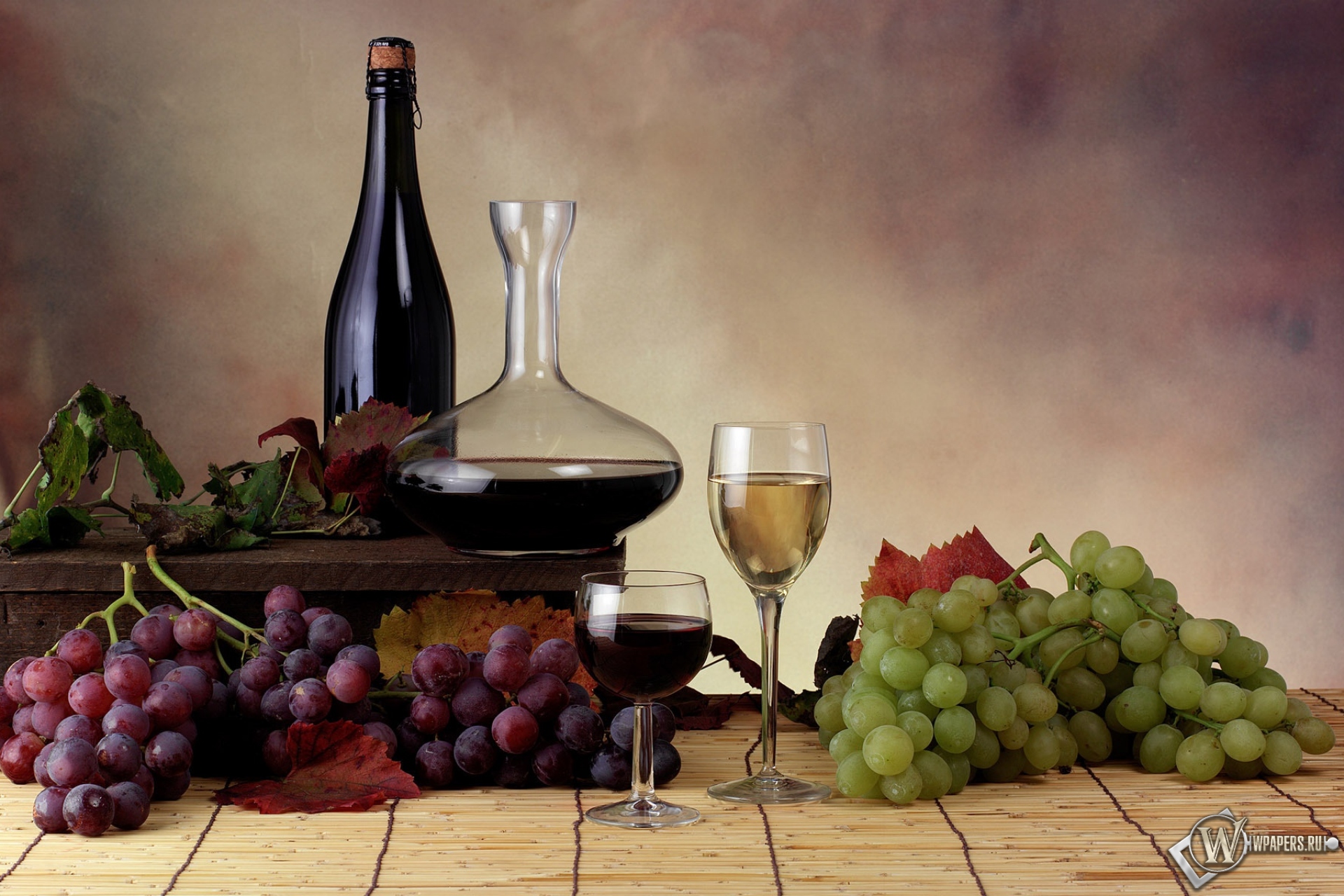 Вино и виноград 1920x1280