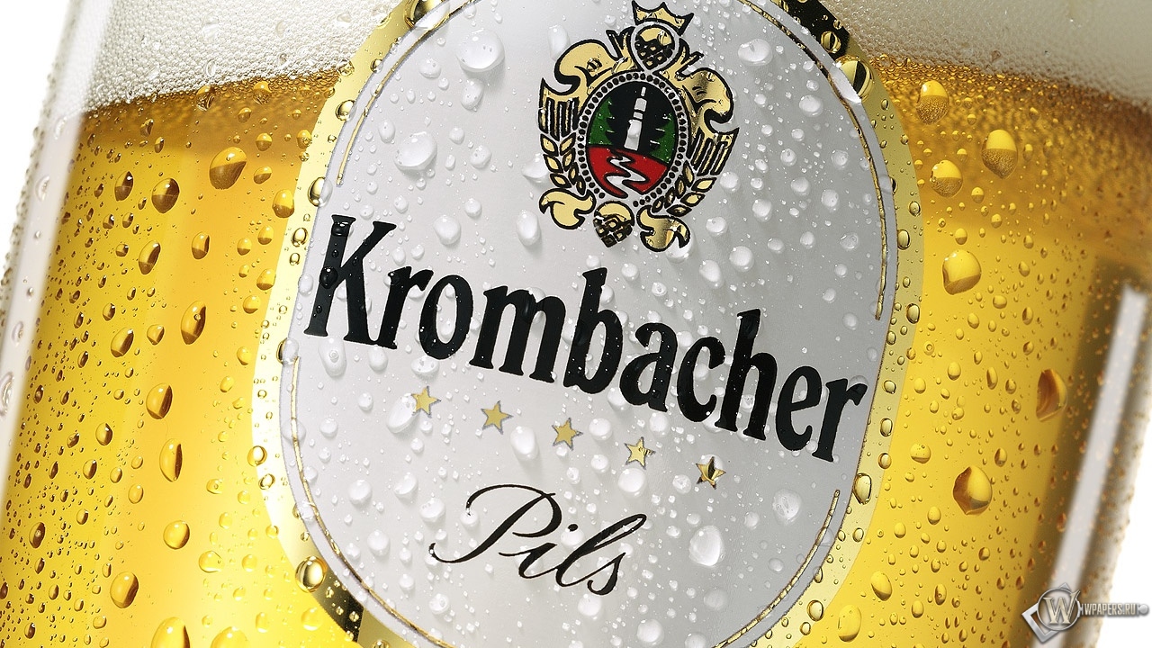 Krombacher Beer 1280x720
