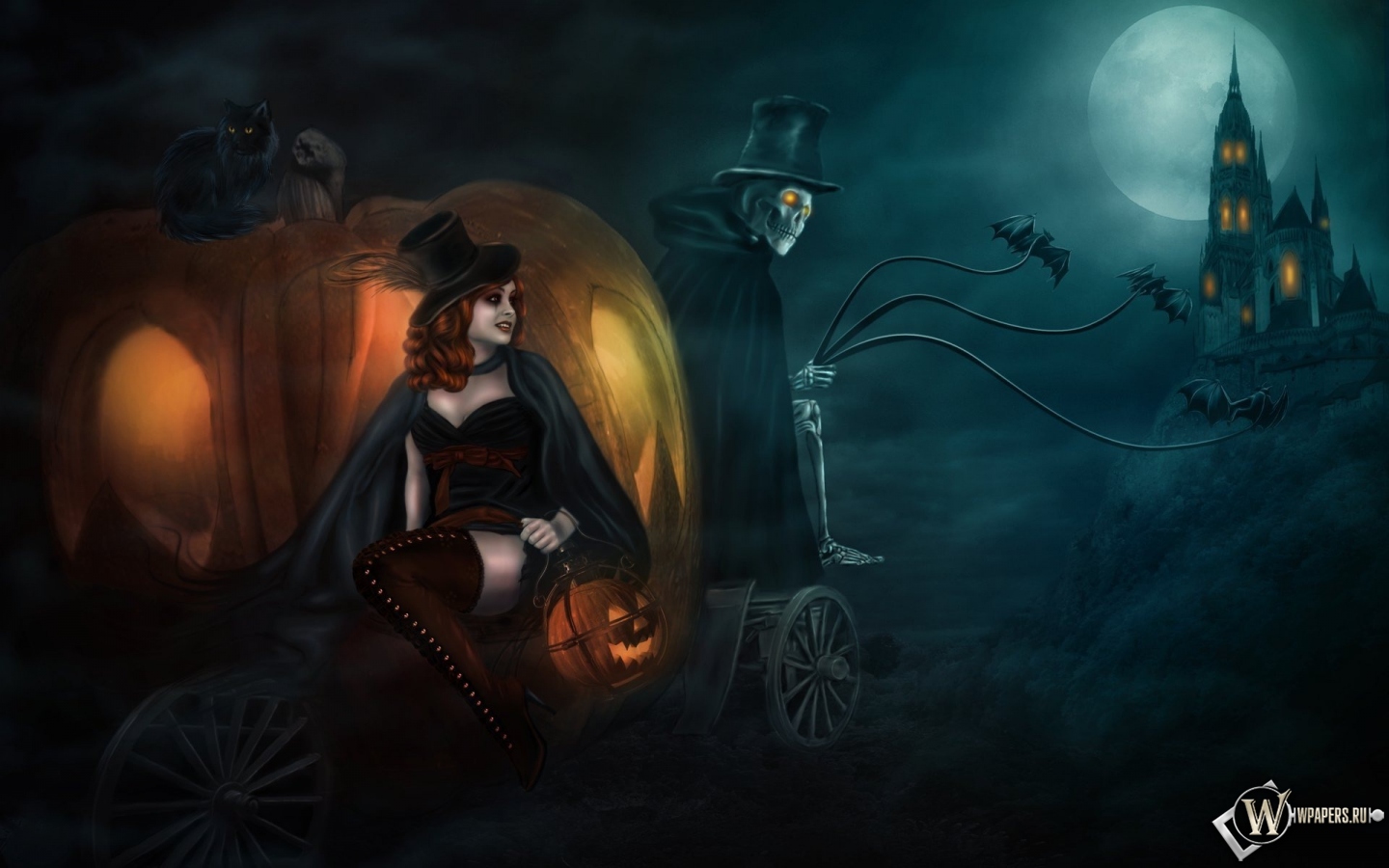 Halloween Cinderella 1440x900