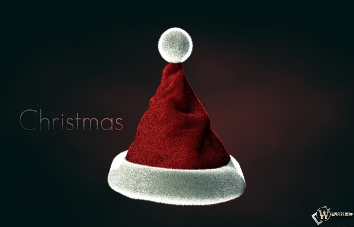 Рождественская шапка 1200x768