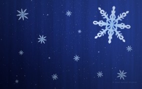 Обои Снежинки: Снежинки, Новый год, Узор, Новый год