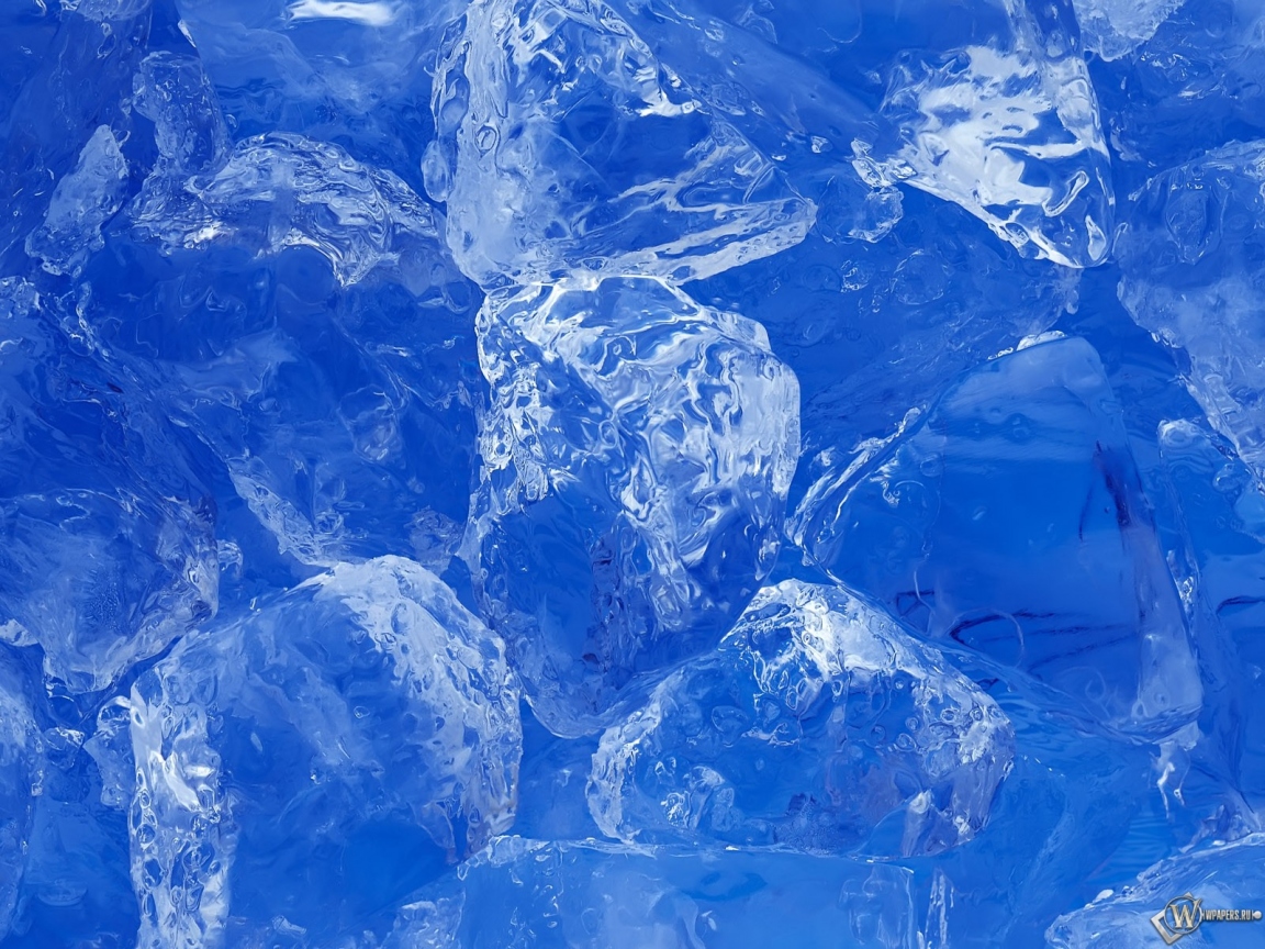 Кусочки льда 1152x864