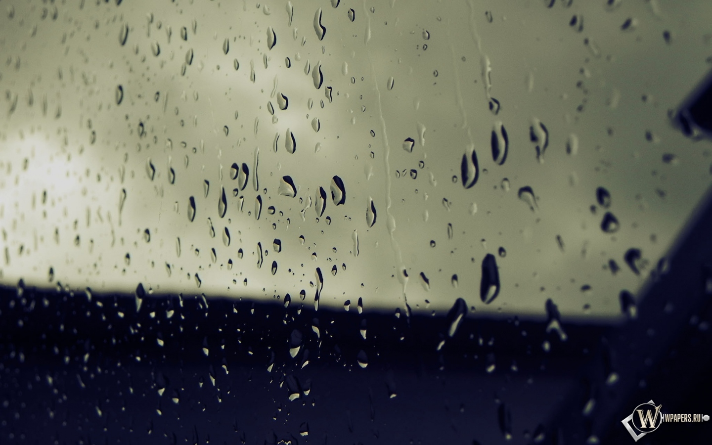 Дождь на стекле 1440x900