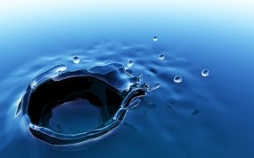 Обои Капля воды: Вода, 3D, Капля, Вода