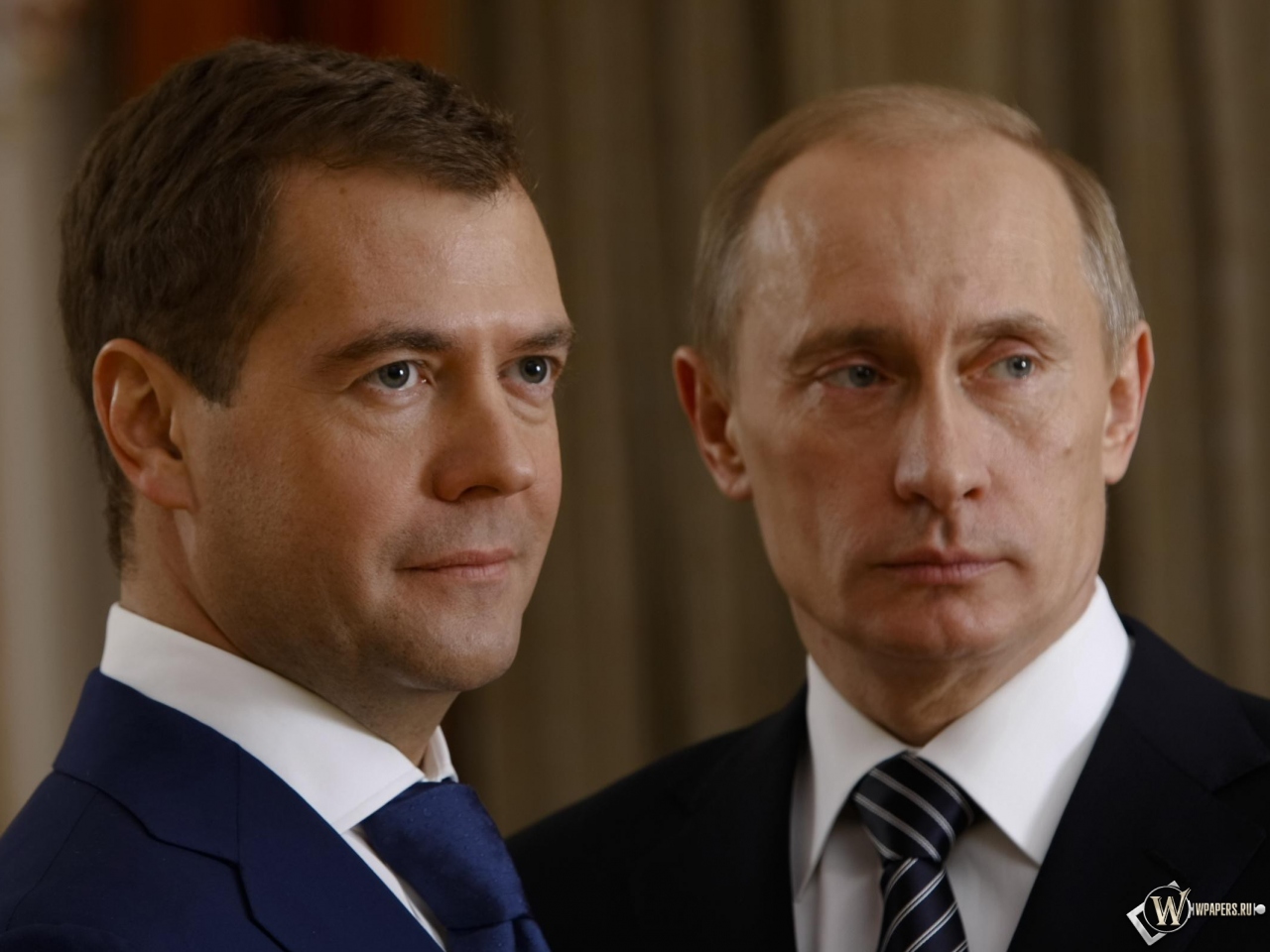 Путин с Медведевым 1280x960
