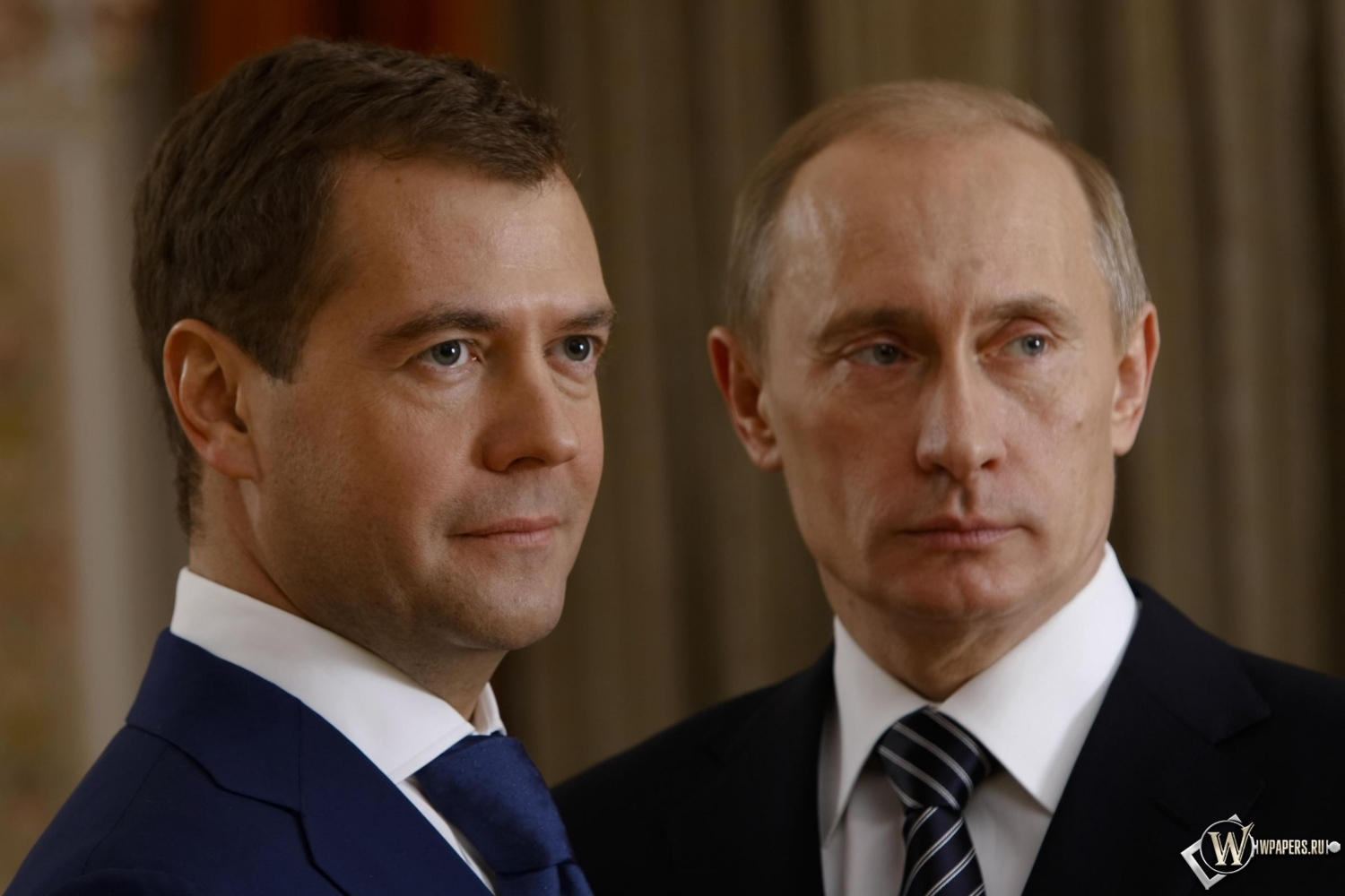 Путин с Медведевым 1500x1000