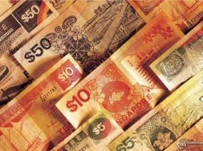 Обои Банкноты Сингапура: Банкноты, Доллары, Деньги, Валюта, Сингапур, Деньги