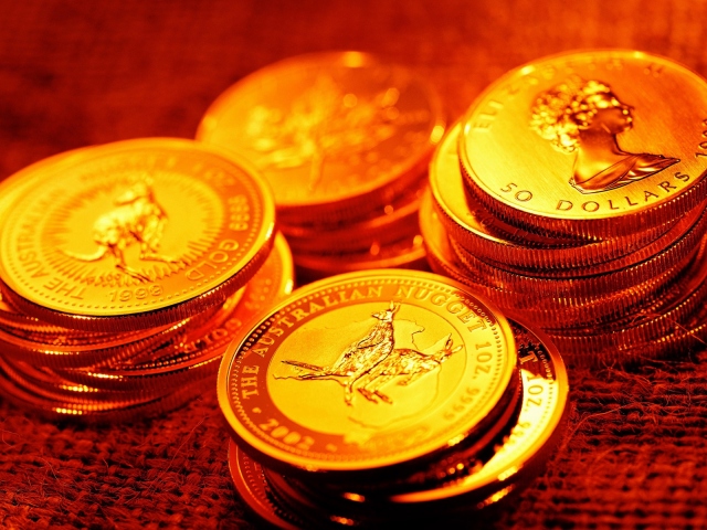 Золотые монеты австралии