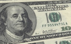 Обои Франклин на 100 долларах: Банкноты, Купюры, Доллар, Бакс, Доллары, Деньги, Баксы, Денежки, Деньги