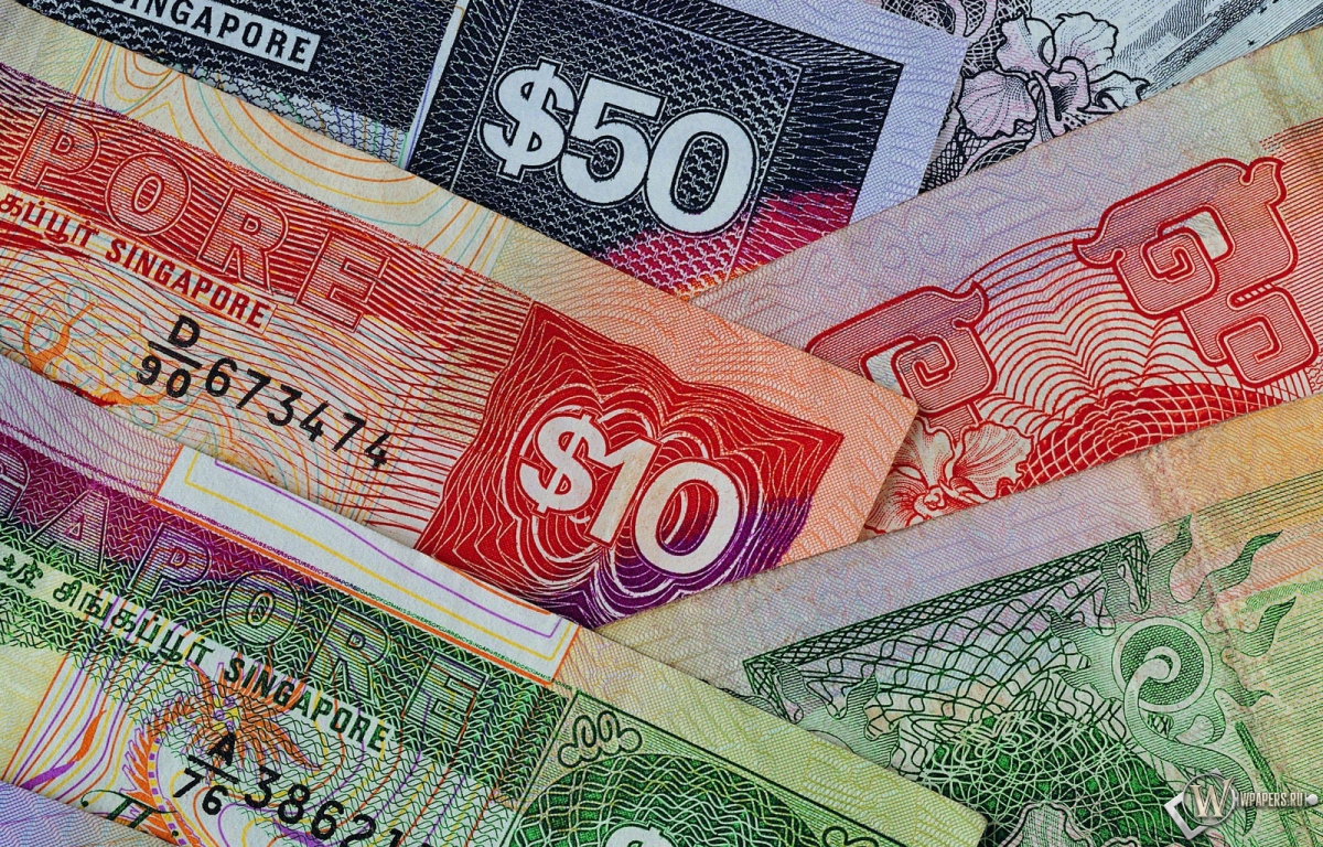 Сингапурские доллары 1200x768