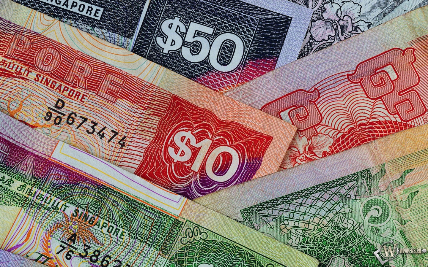 Сингапурские доллары 1440x900