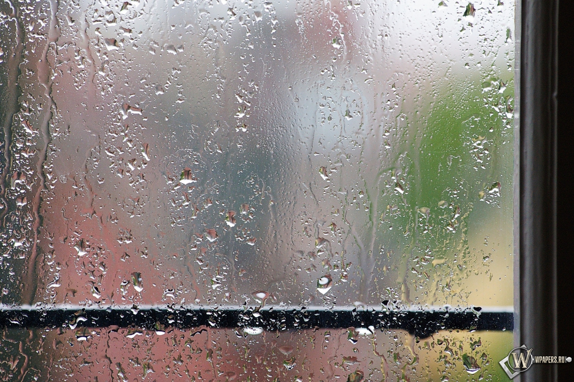 Дождь за окном 1920x1280