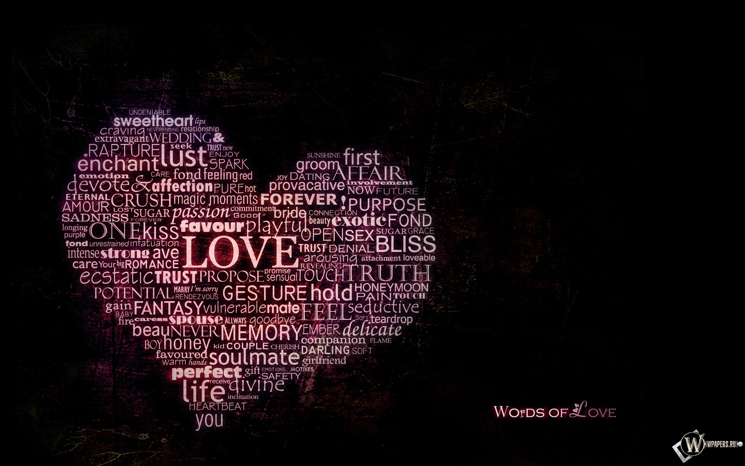 Words of love 2560x1600