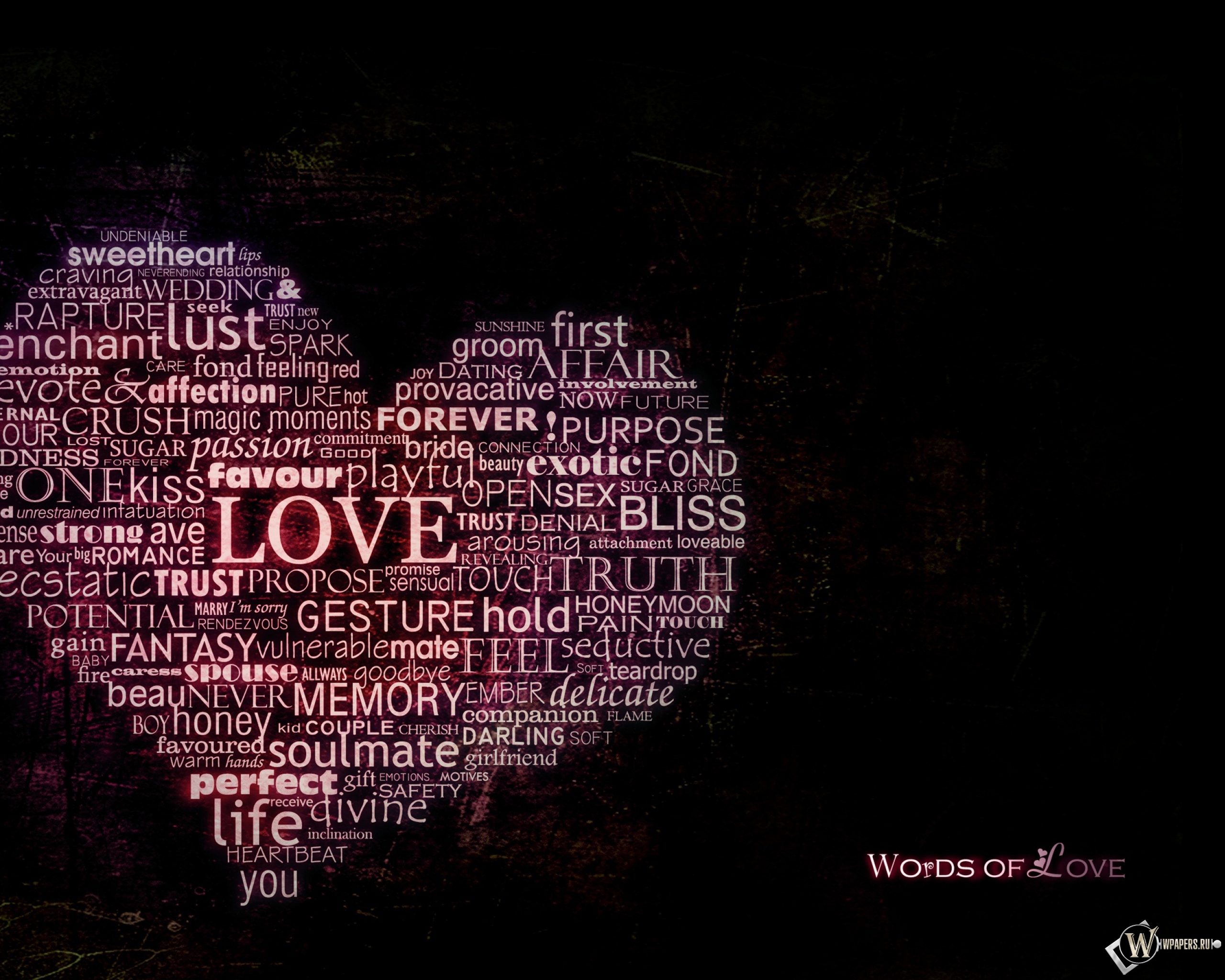 Words of love 2560x2048