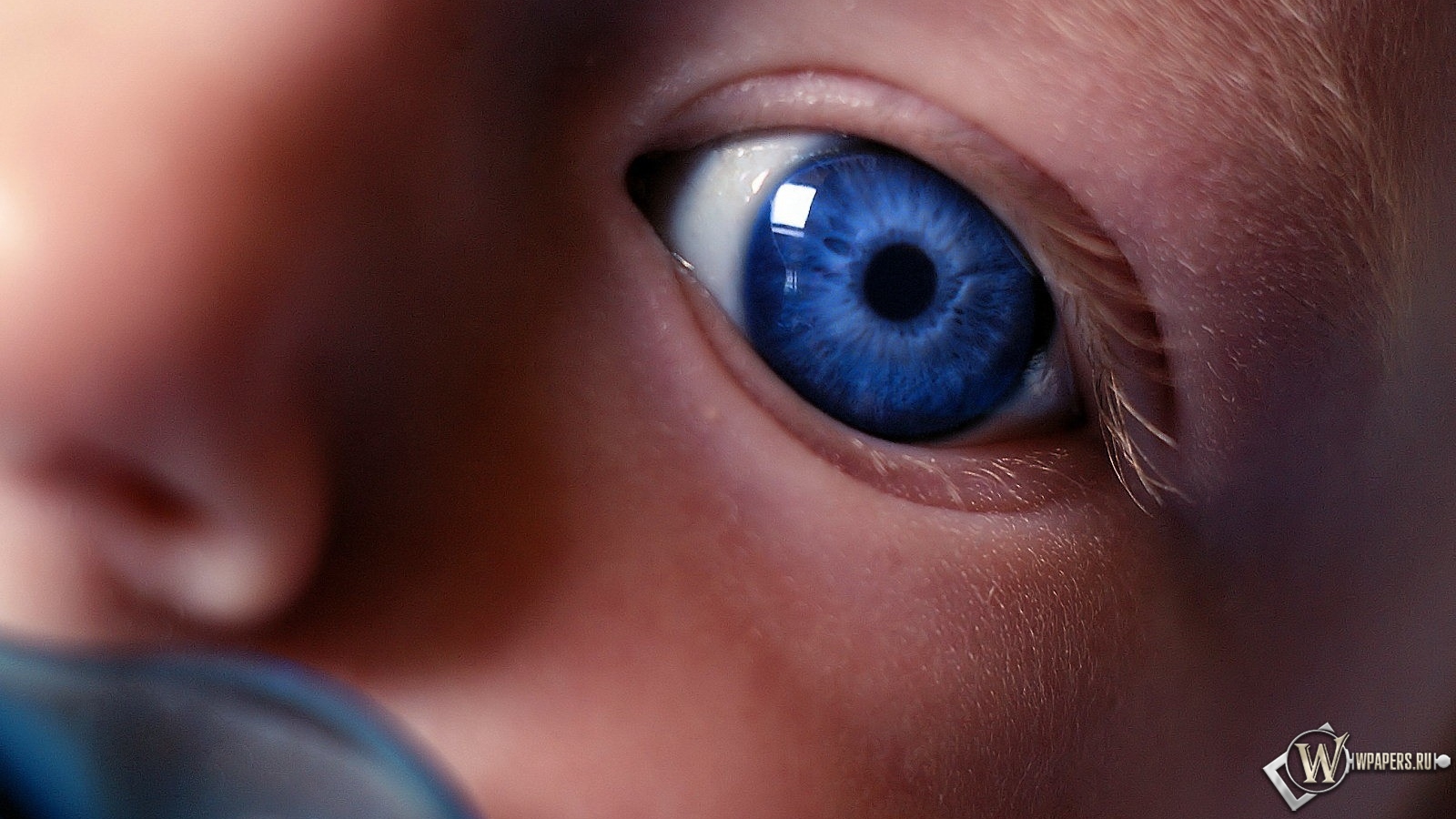 Глаз ребенка 1600x900