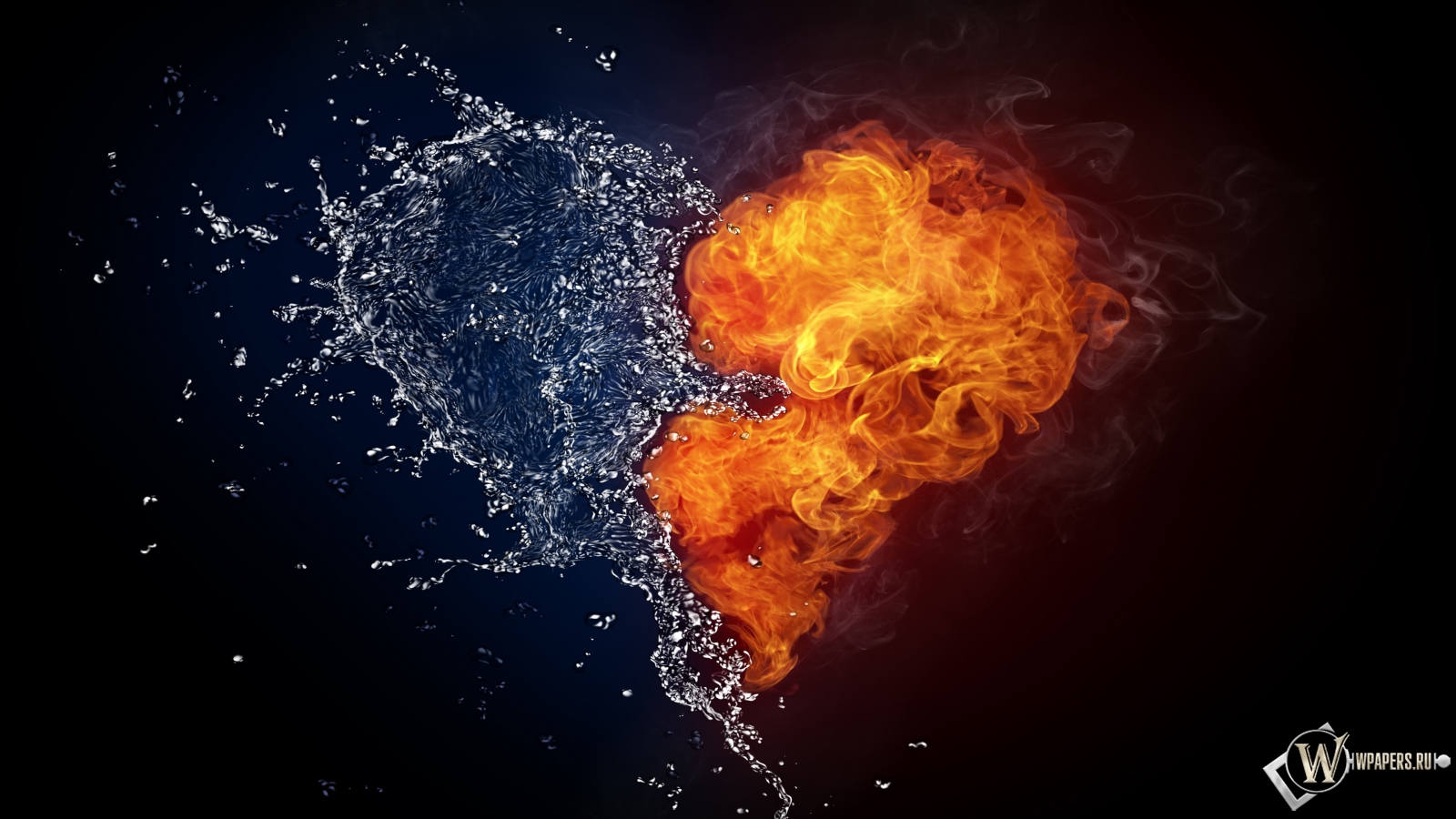 Сердце из огня и воды 1600x900