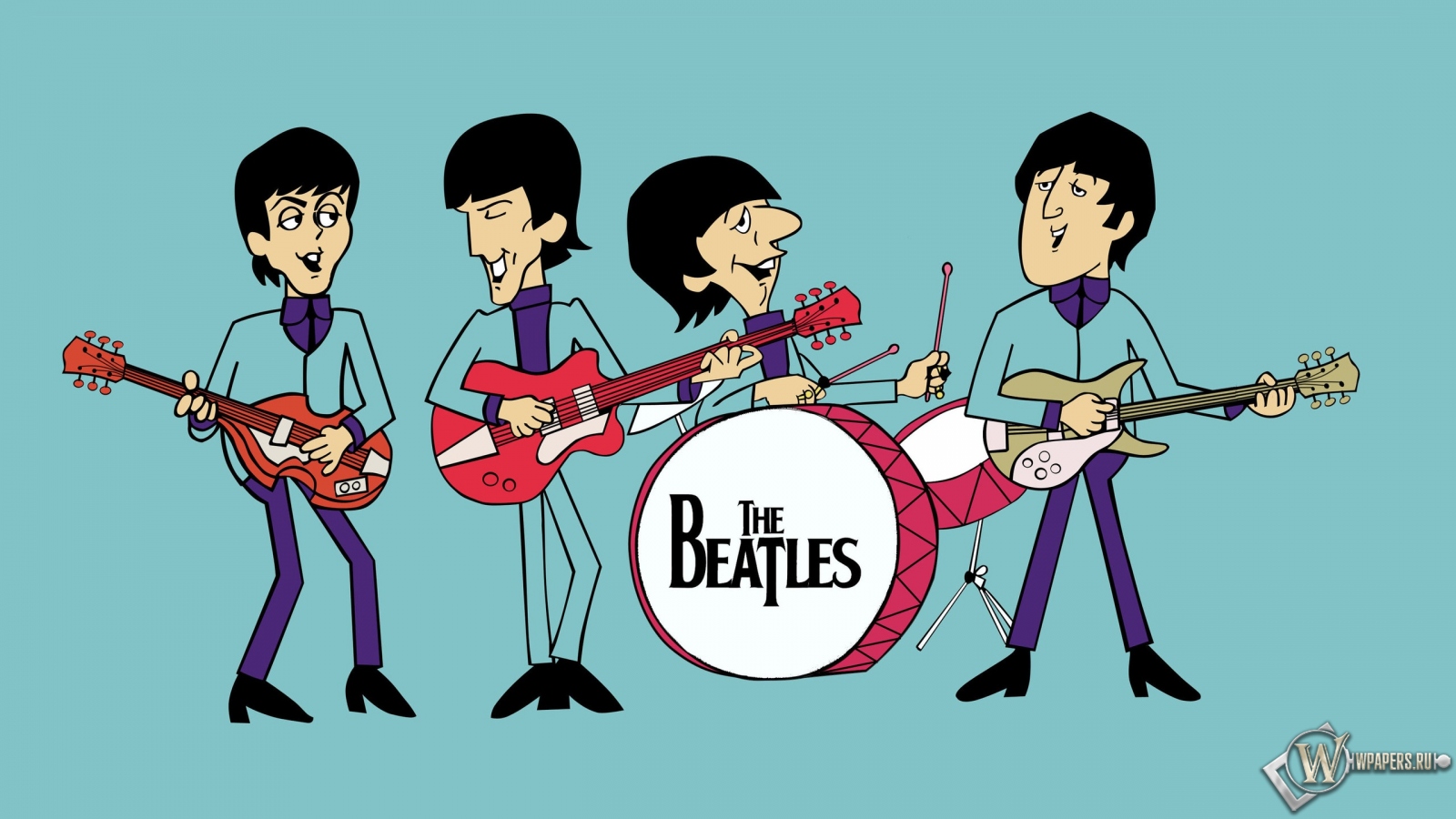 The Beatles 1600x900