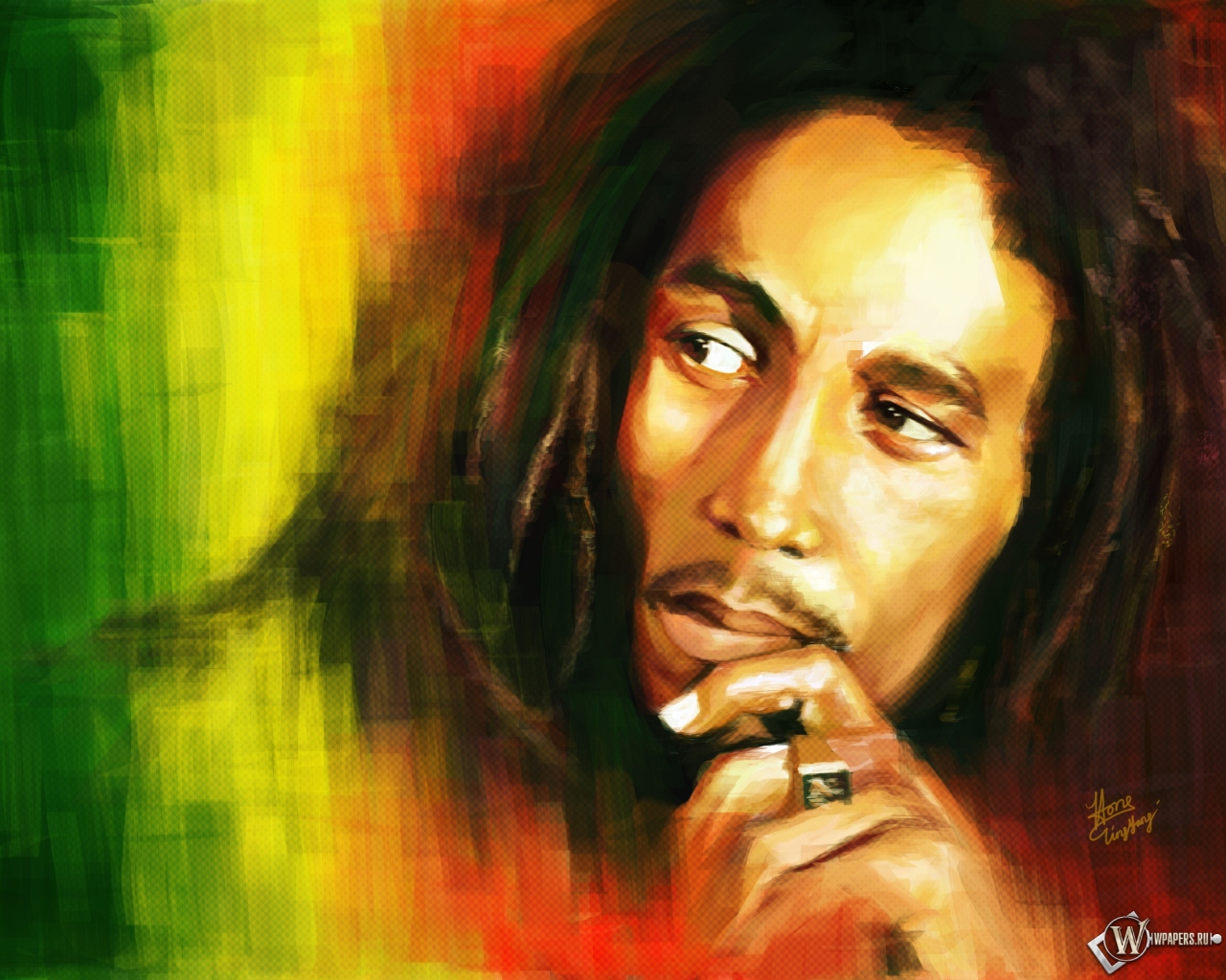 Bob Marley 1280x1024