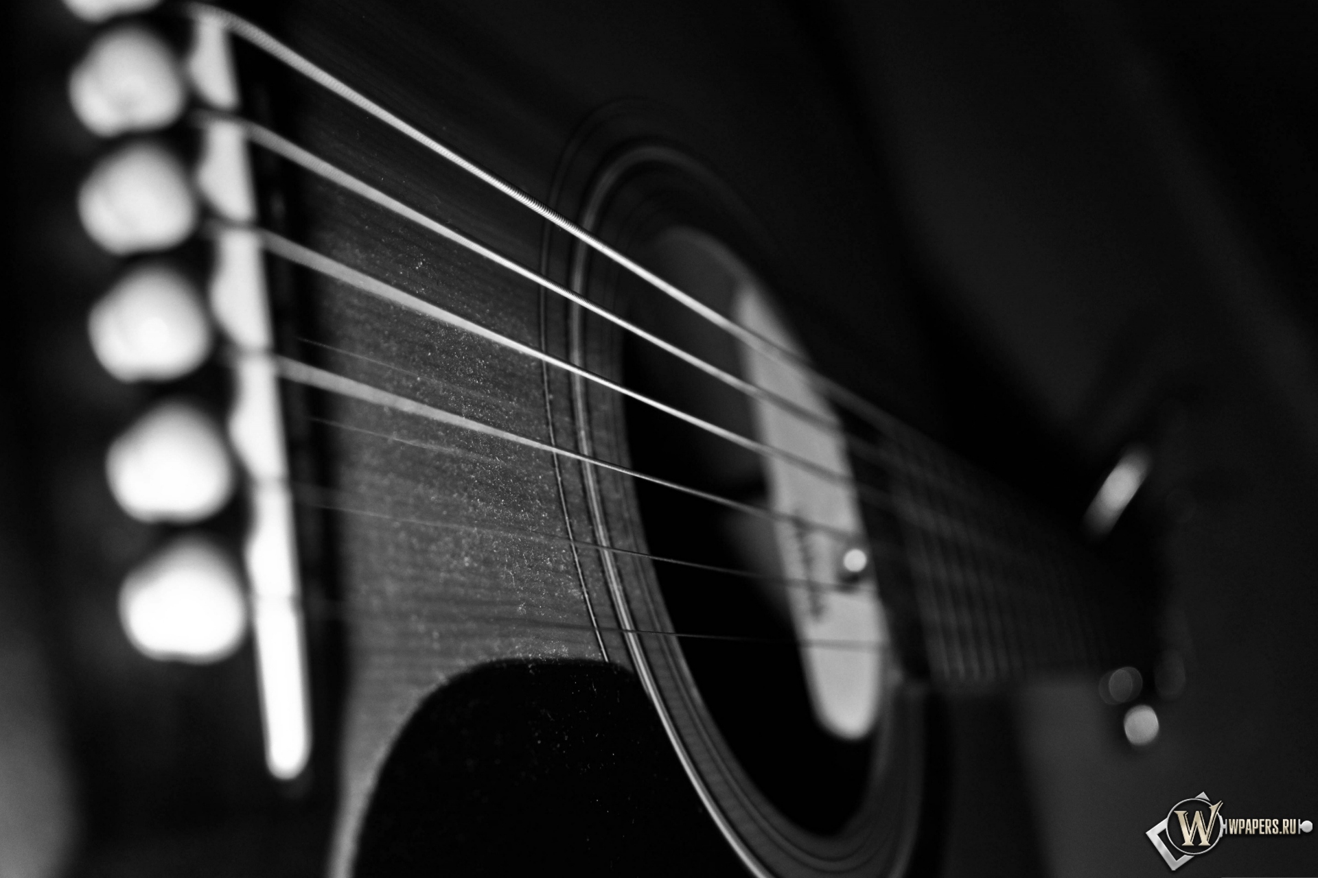 Акустическая гитара 1920x1280