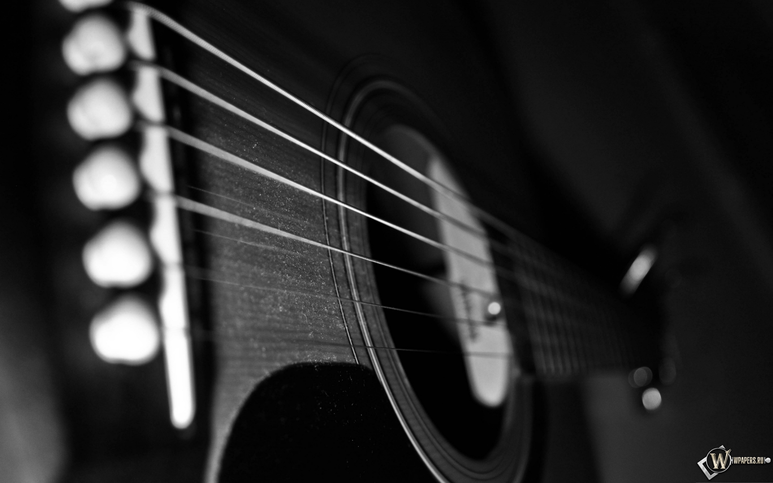 Акустическая гитара 2560x1600
