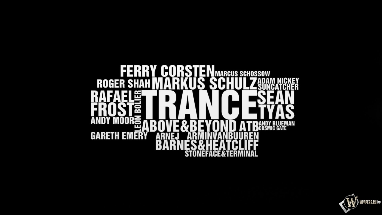 Trance music 1280x720