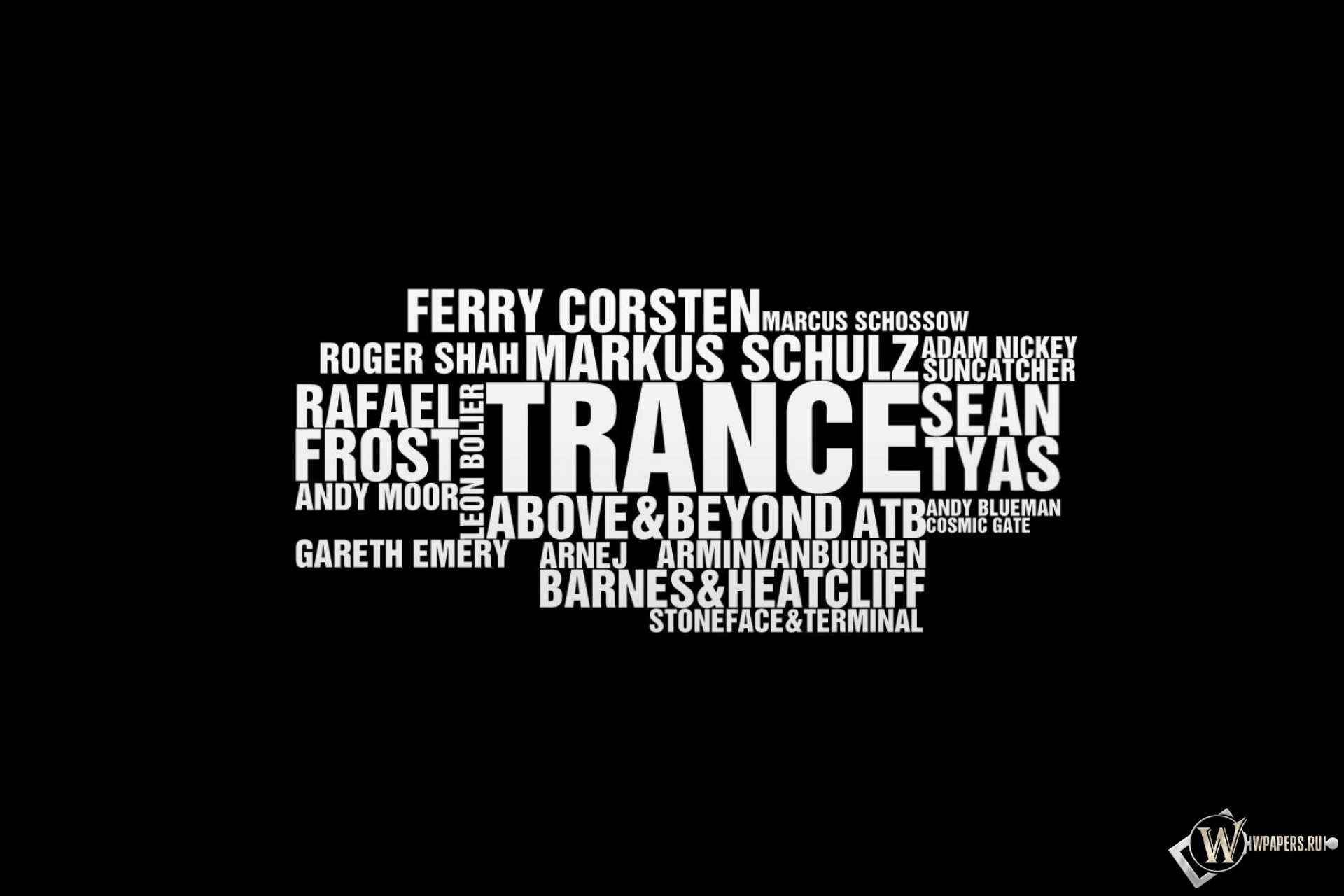 Trance music 1920x1280