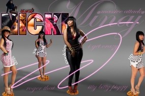 Обои Nicki Minaj : Девушка, Певица, Музыка