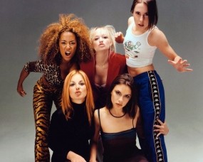 Обои Spice Girls: Девушки, Группа, Музыка