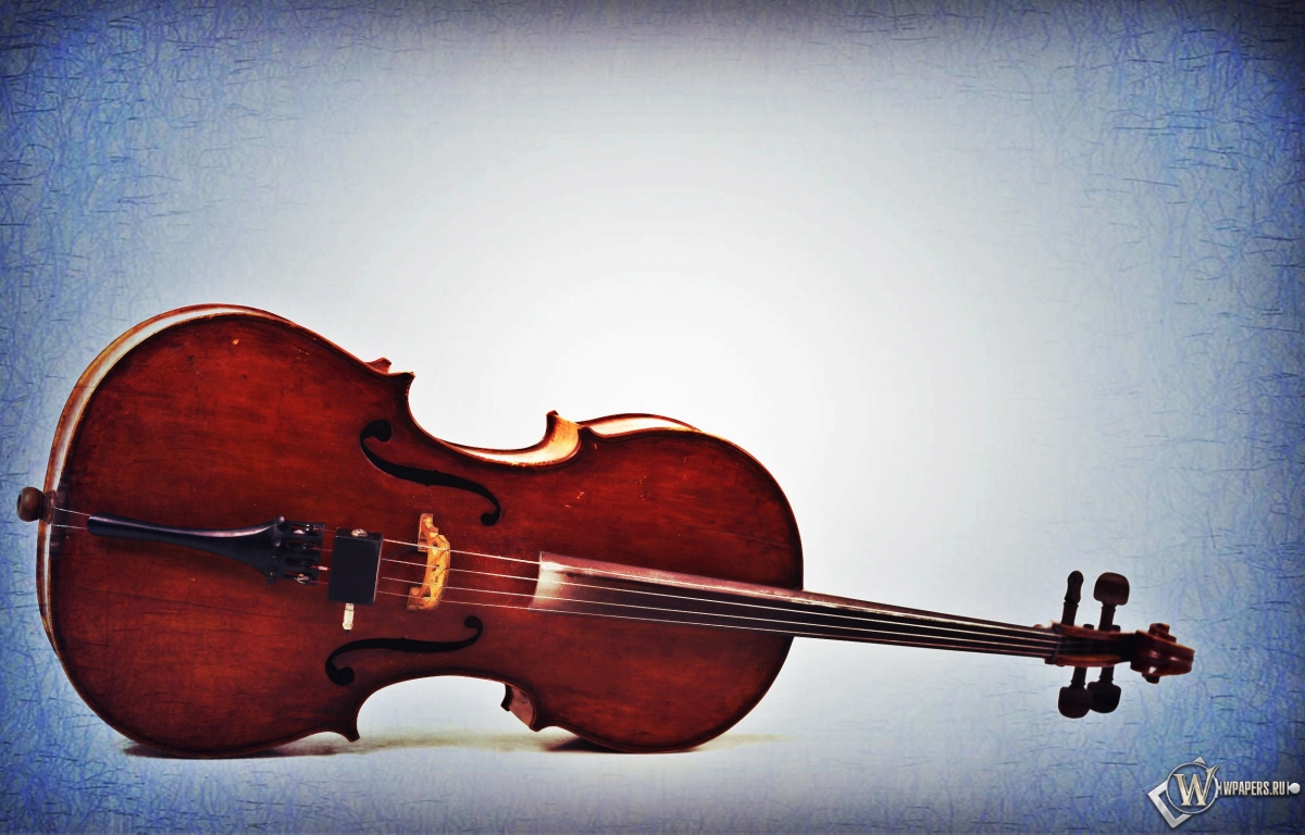 Старая виолончель  1200x768