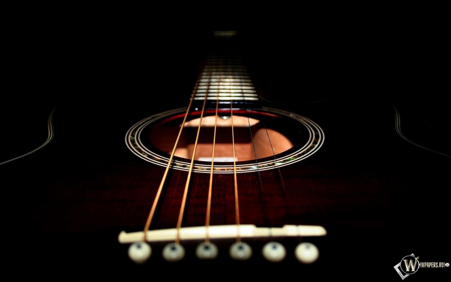 Акустическая гитара 1440x900