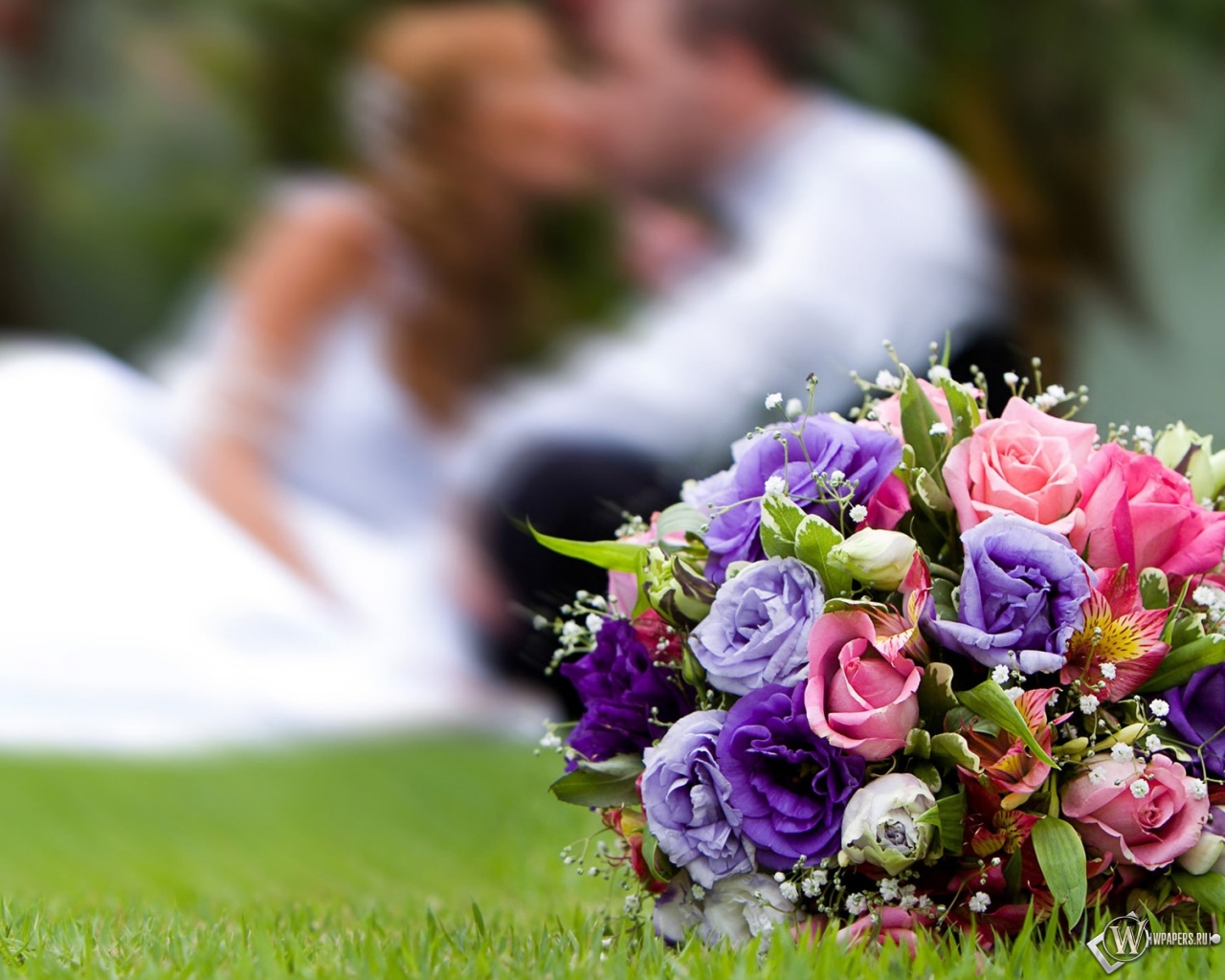Свадебные цветы 1280x1024