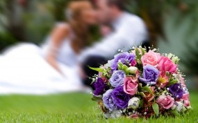 Обои Свадебные цветы: Цветы, Букет, Невеста, Свадьба, Жених, Цветы