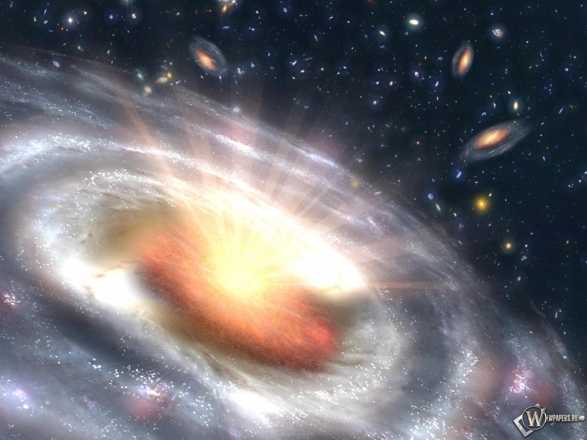 Галактический взрыв 1152x864