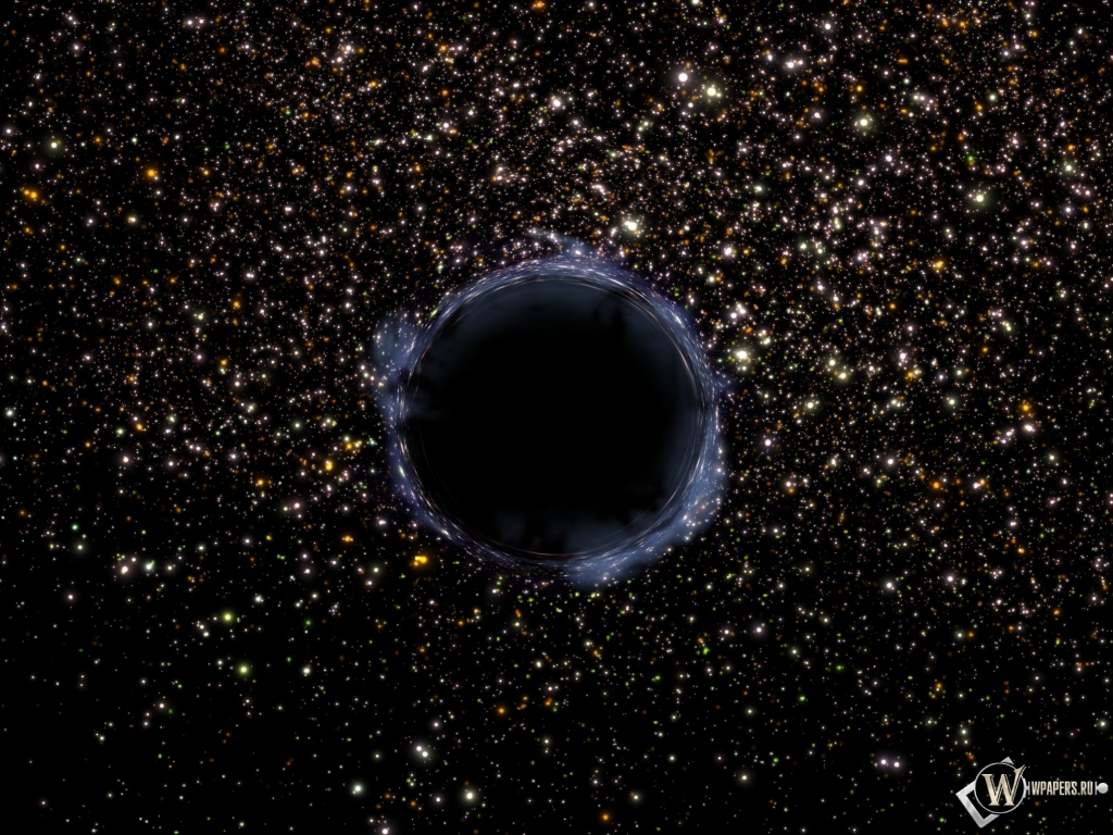 Черная дыра 1024x768