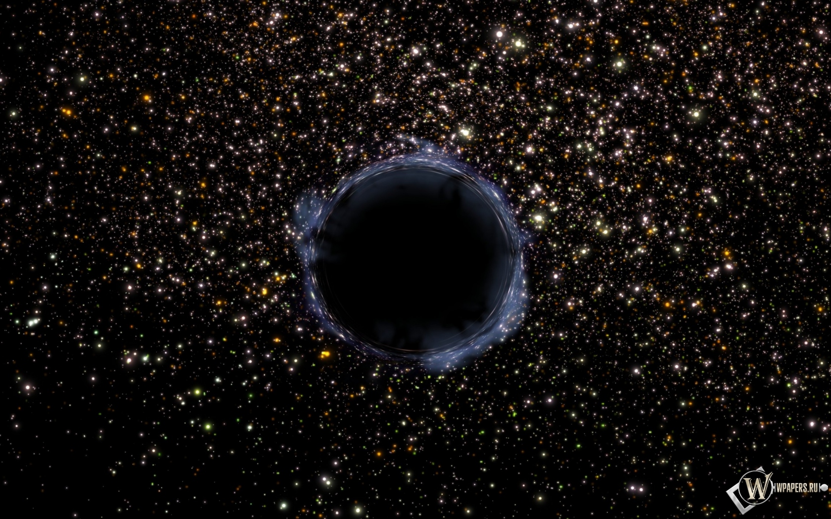 Черная дыра 1680x1050