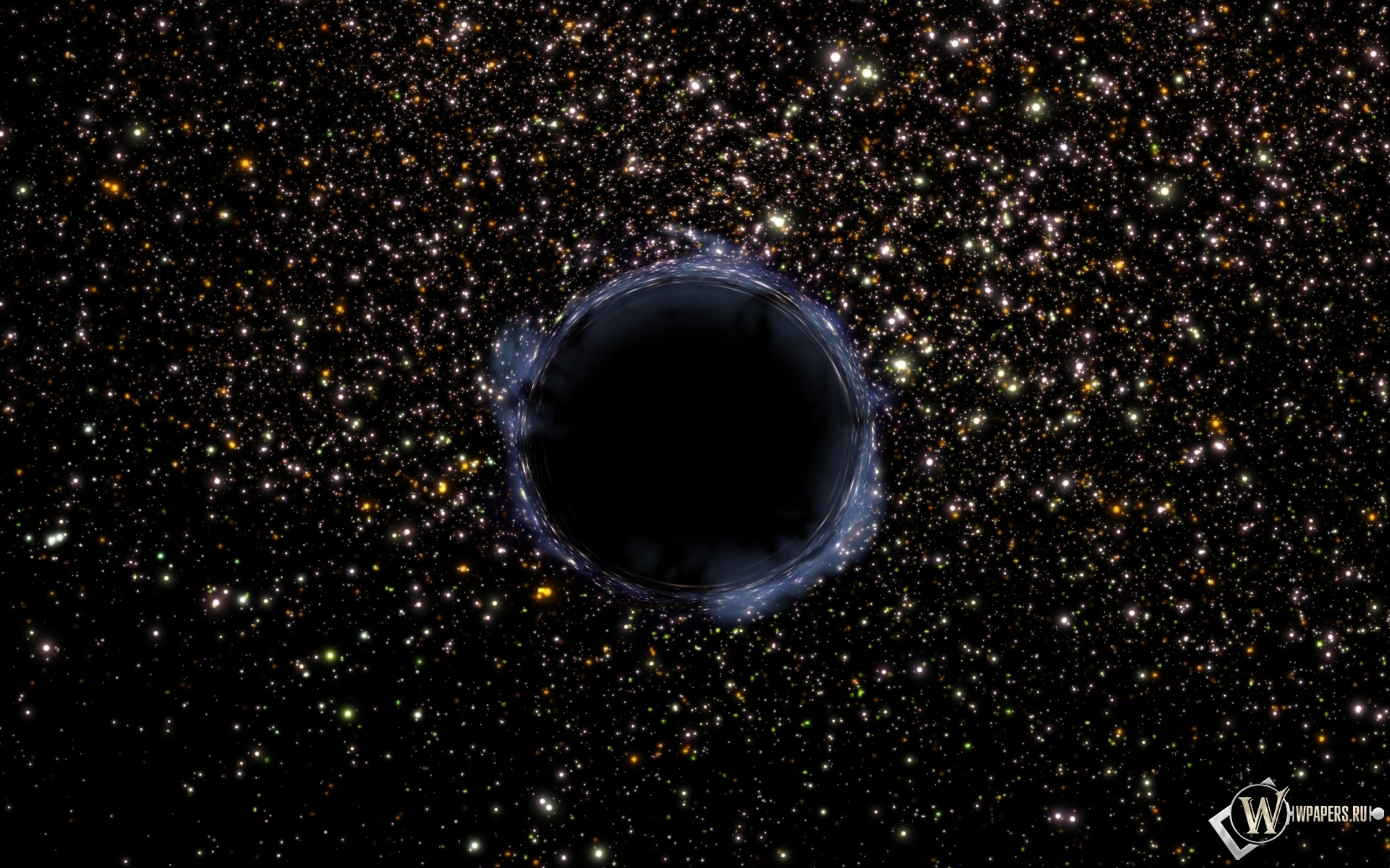 Черная дыра 1920x1200