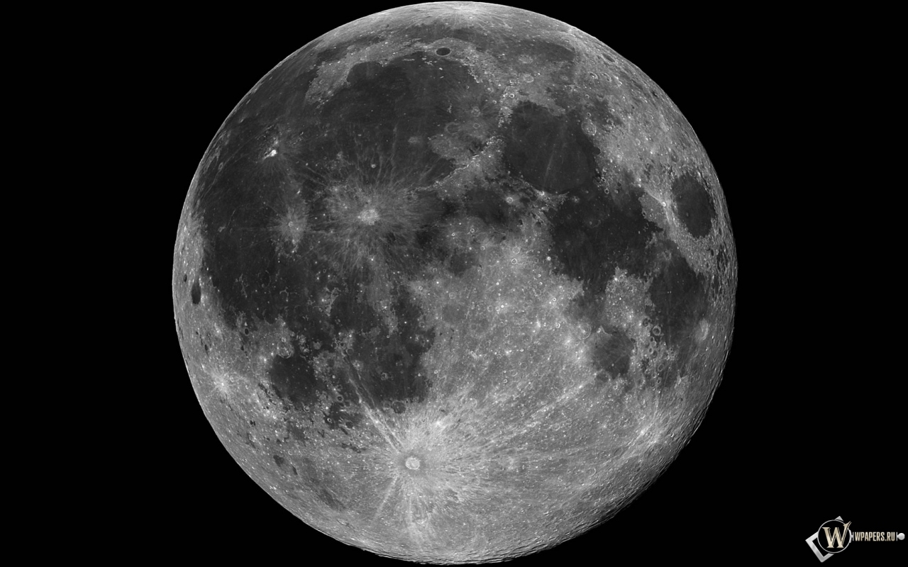 Луна 1280x800
