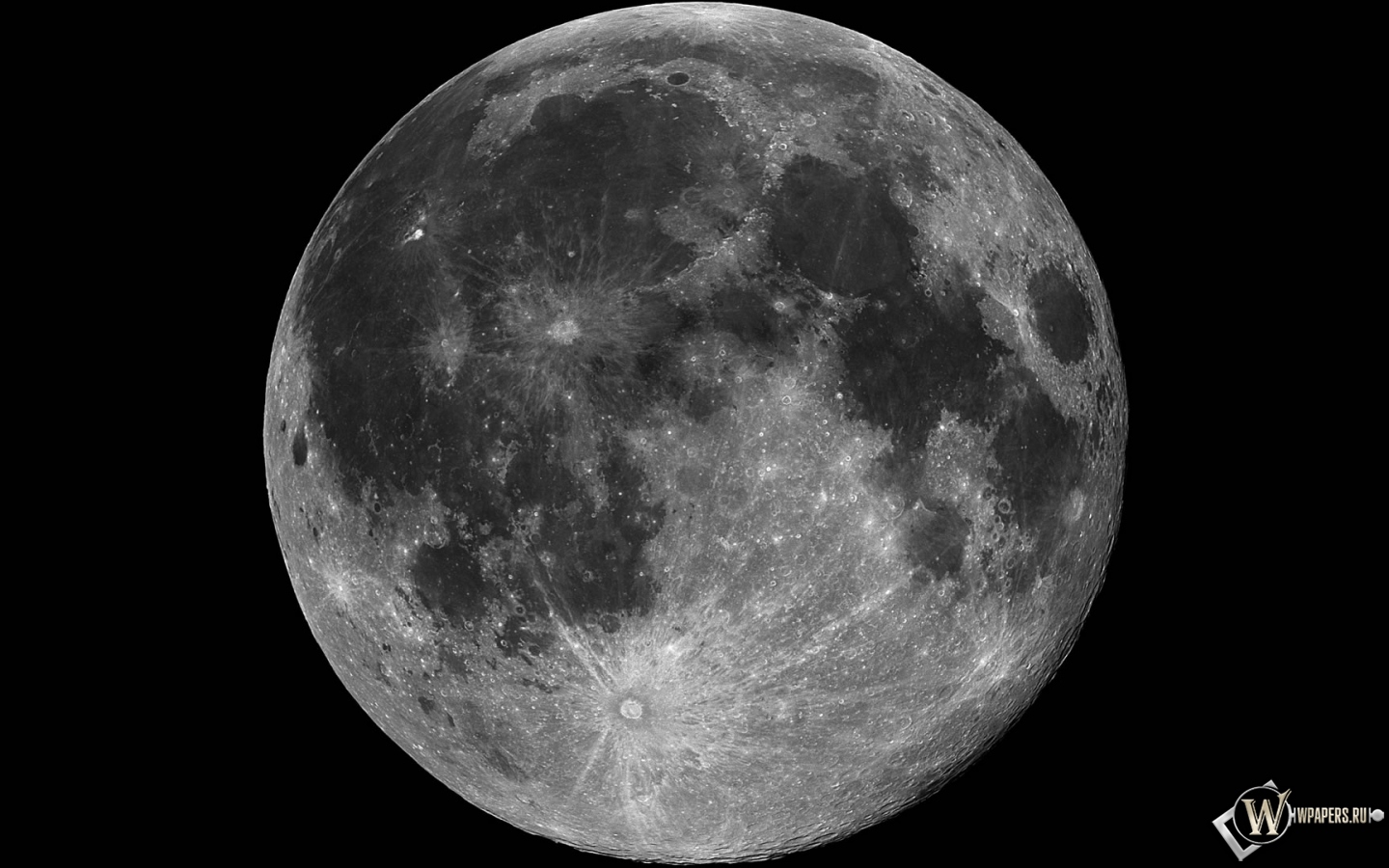 Луна 1440x900