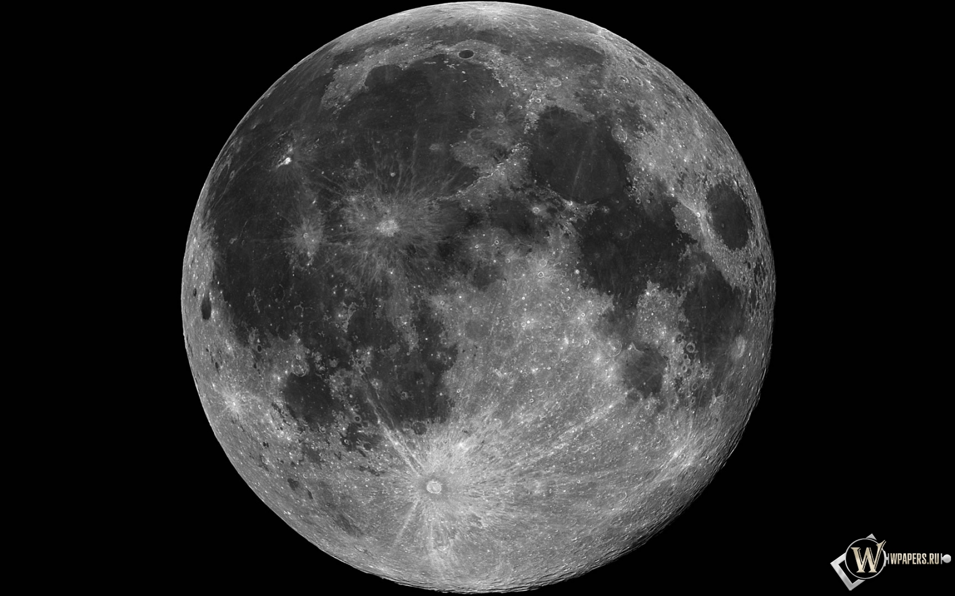 Луна 1920x1200