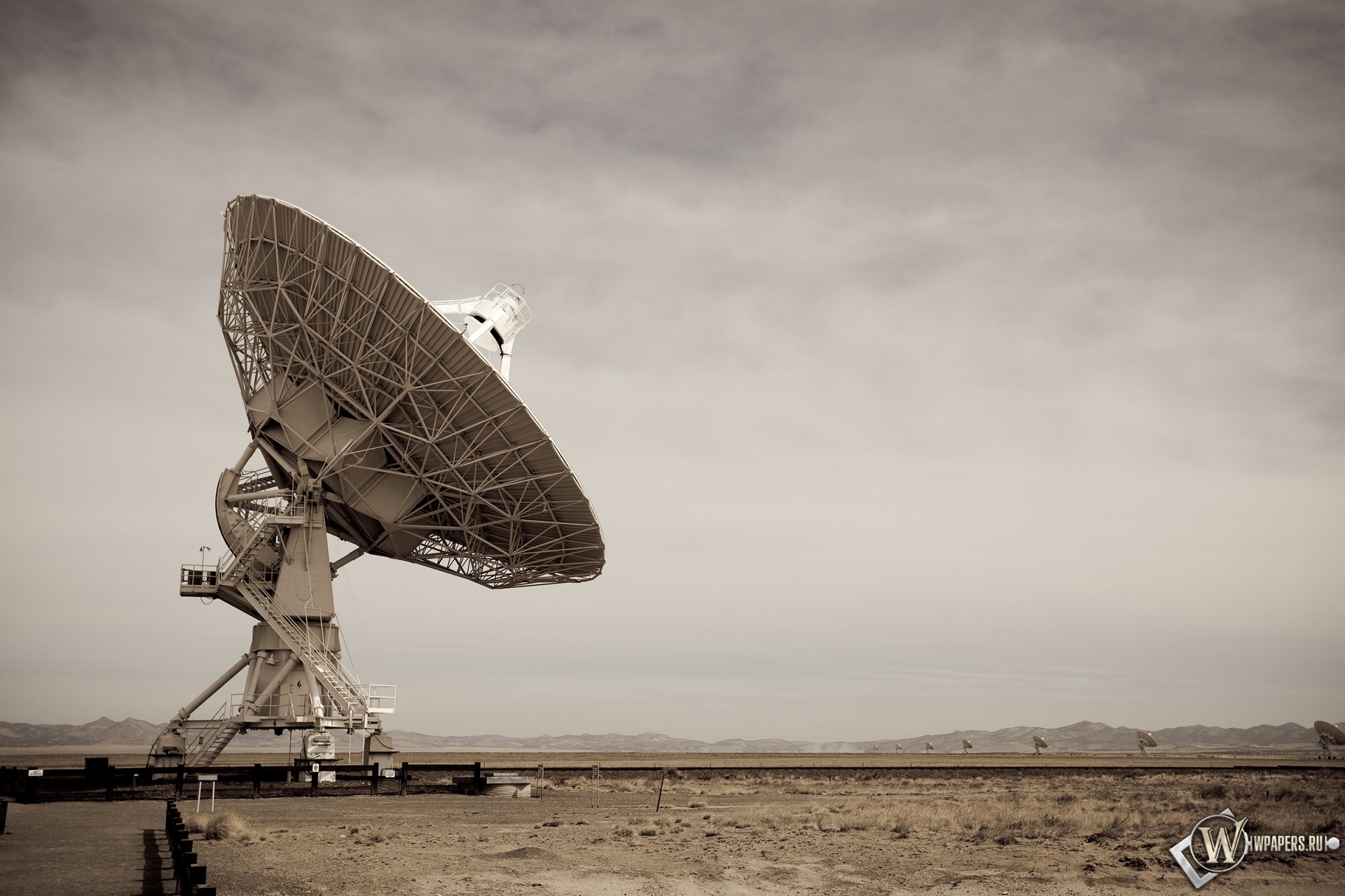 Спутниковая антенна в Нью-Мексико 1920x1280