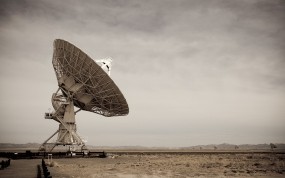 Обои Спутниковая антенна в Нью-Мексико: Небо, Антенна, Космос